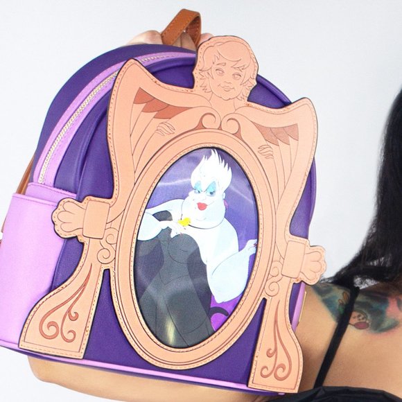 Loungefly Handbags - X LASR Exclusive Disney Little Mermaid Ursula & Vanessa Lenticular Mini Backpack